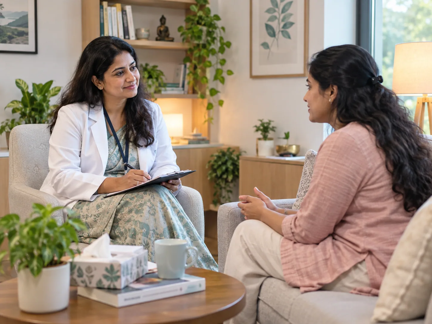 Counselling support session